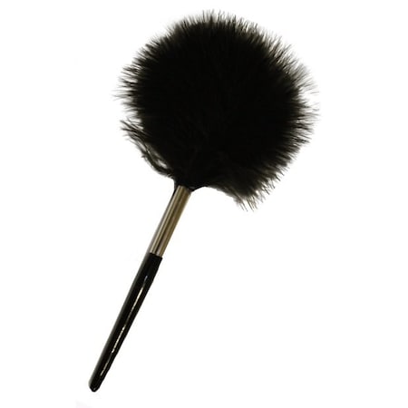 Gordon Brush Black Feather Fingerprint Dusting Brush, PK12 0185-00001B